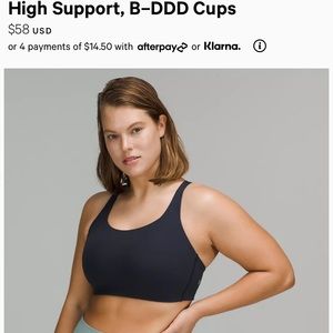Lululemon Energy Bra High Support - true navy